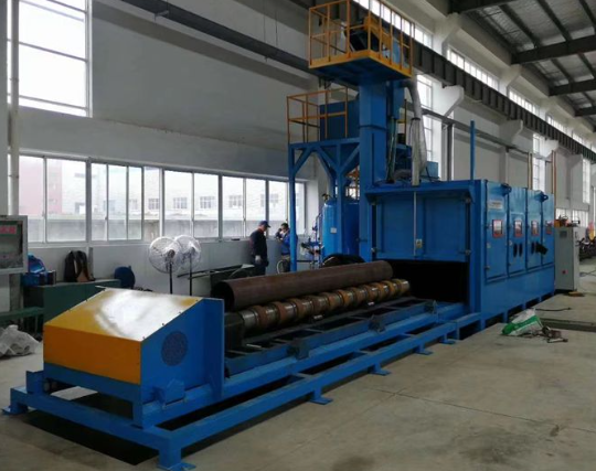 吕梁喷砂机在管道除锈中的现场施工应用