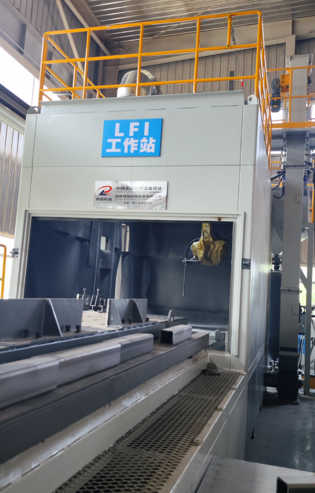 吕梁大口径喷砂机 适合大型工件处理